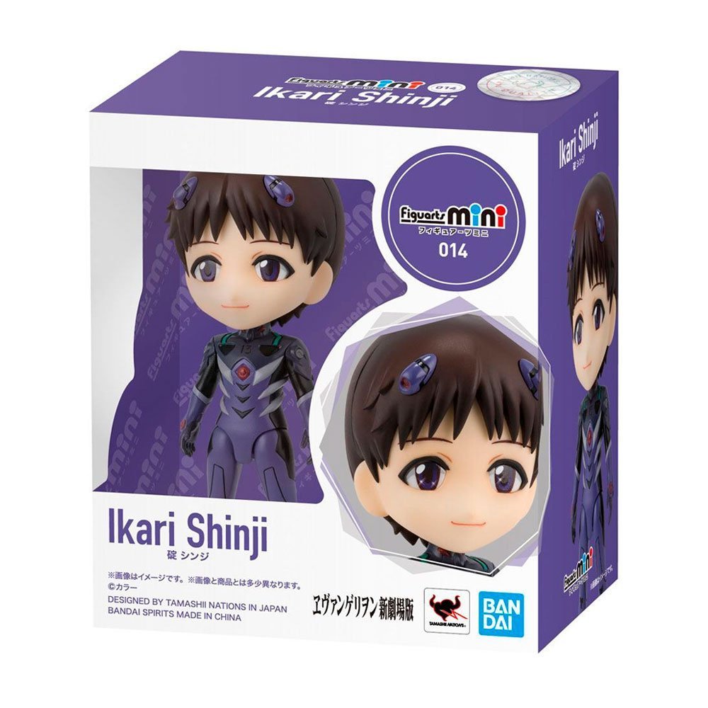 FIGUARTS MINI EVANGELION SHINJI IKARI - IRION Juguetería -  FIGUARTS MINI EVANGELION SHINJI IKARI - IRION Juguetería -